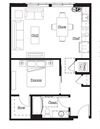 1 Bed 1 Bath